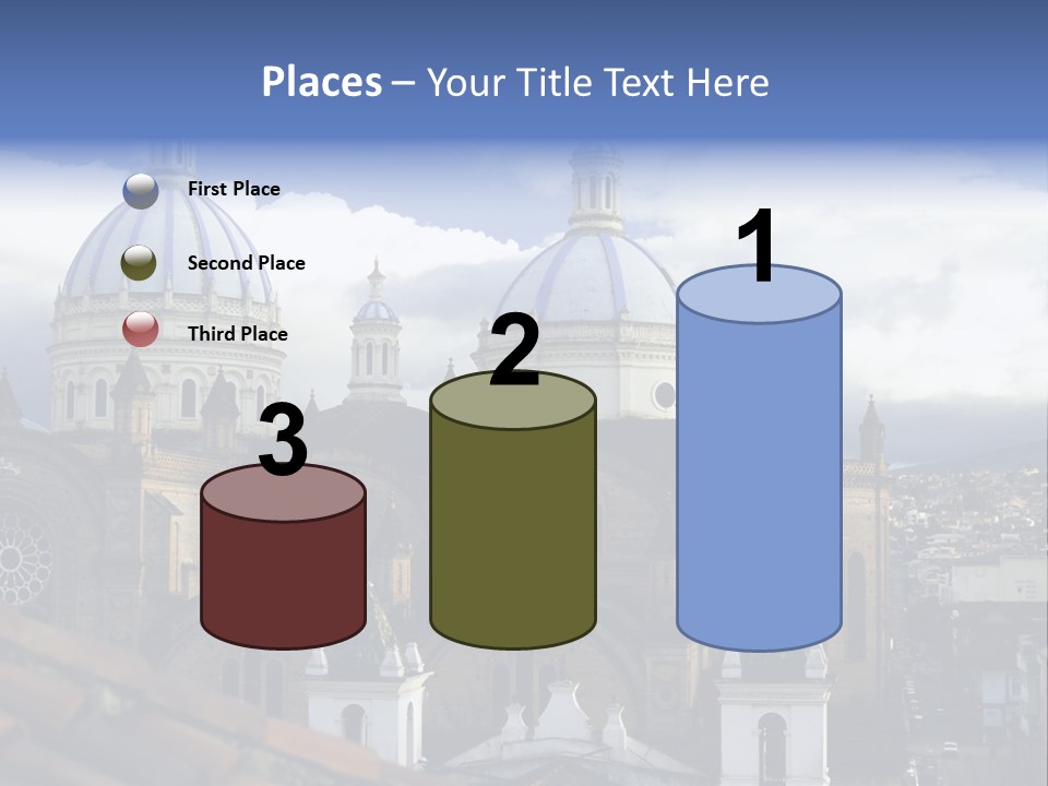 Cuenca, Ecuador - Domes Cathedral PowerPoint Template