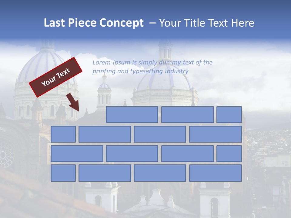 Cuenca, Ecuador - Domes Cathedral PowerPoint Template