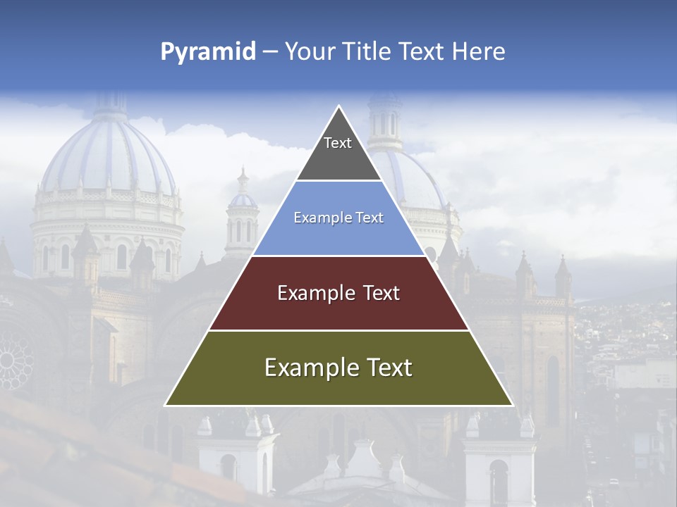 Cuenca, Ecuador - Domes Cathedral PowerPoint Template