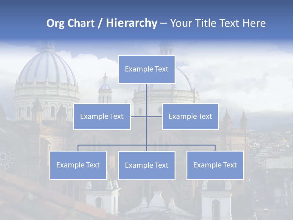 Cuenca, Ecuador - Domes Cathedral PowerPoint Template