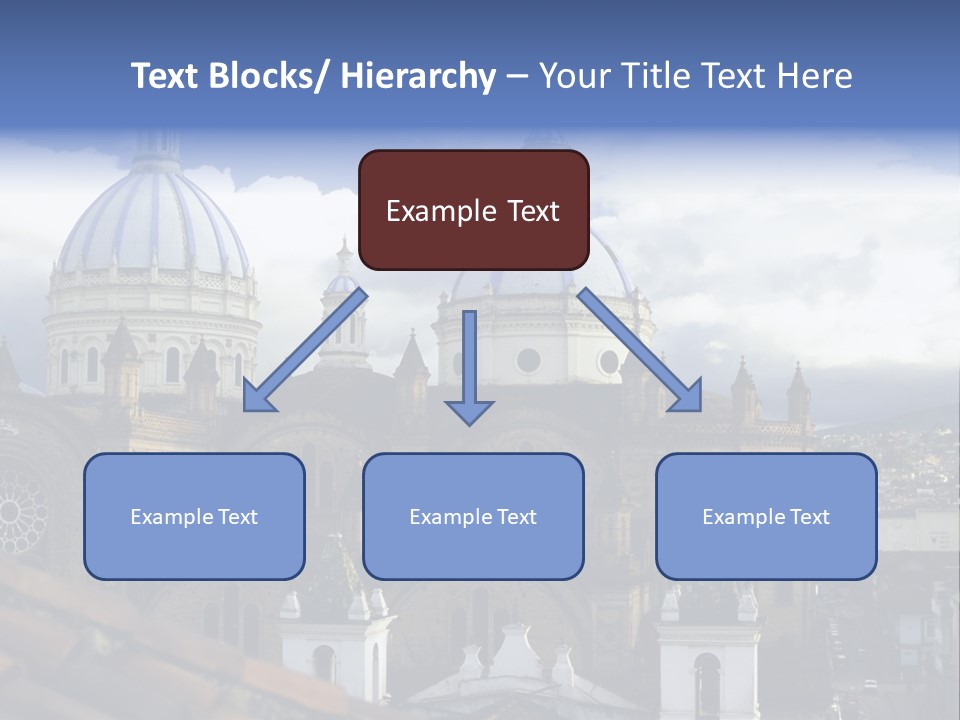 Cuenca, Ecuador - Domes Cathedral PowerPoint Template
