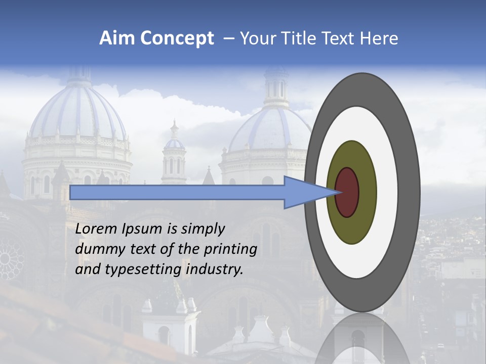 Cuenca, Ecuador - Domes Cathedral PowerPoint Template