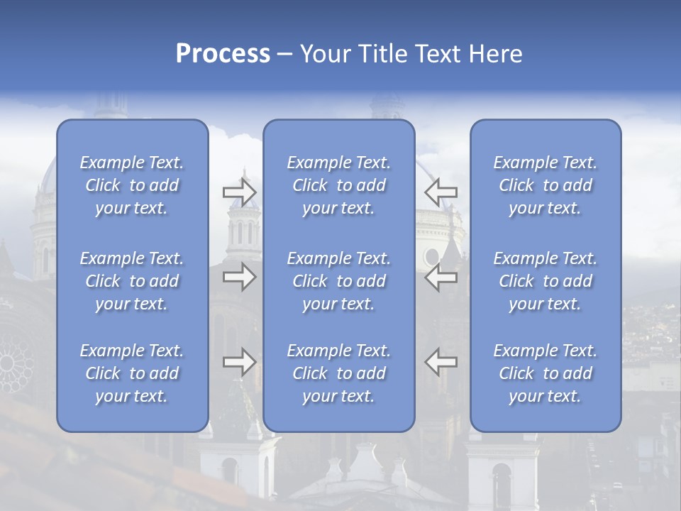 Cuenca, Ecuador - Domes Cathedral PowerPoint Template
