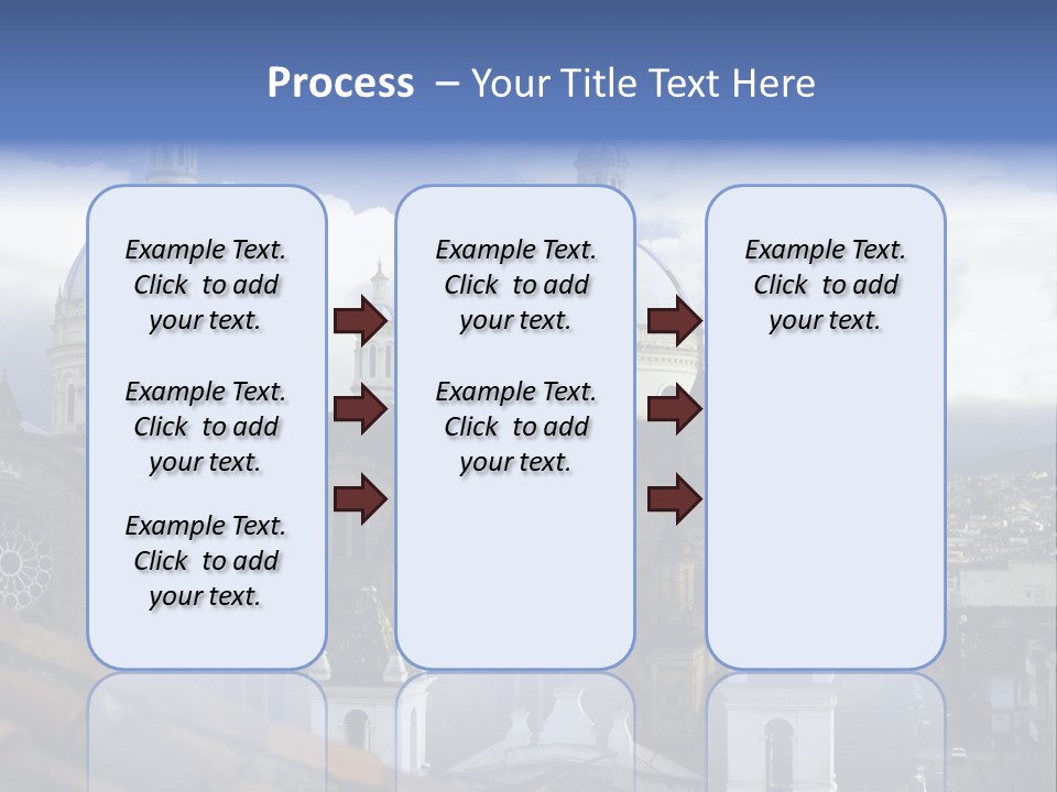 Cuenca, Ecuador - Domes Cathedral PowerPoint Template