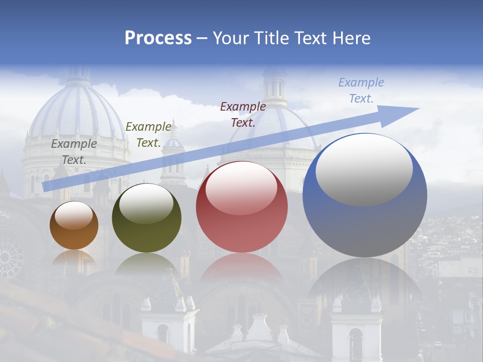 Cuenca, Ecuador - Domes Cathedral PowerPoint Template