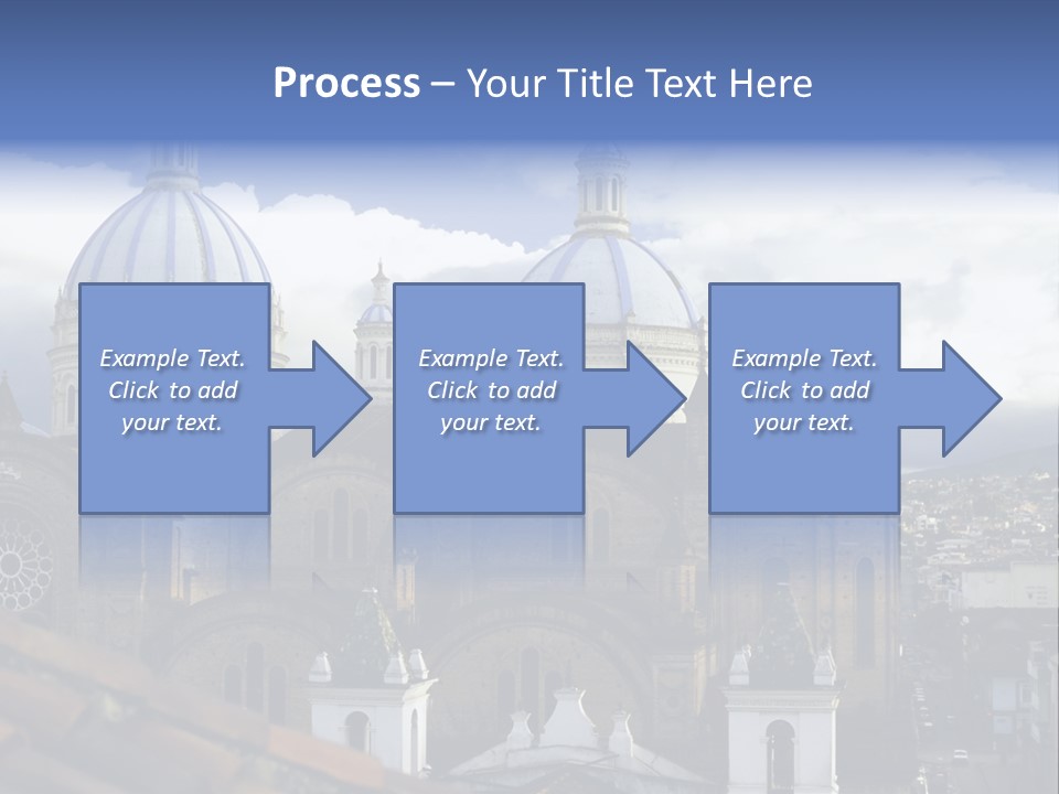 Cuenca, Ecuador - Domes Cathedral PowerPoint Template