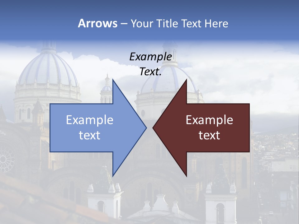 Cuenca, Ecuador - Domes Cathedral PowerPoint Template