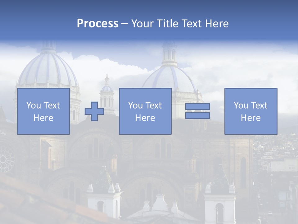 Cuenca, Ecuador - Domes Cathedral PowerPoint Template