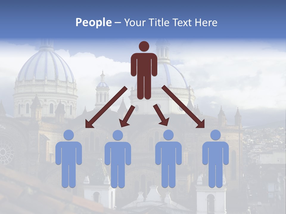 Cuenca, Ecuador - Domes Cathedral PowerPoint Template