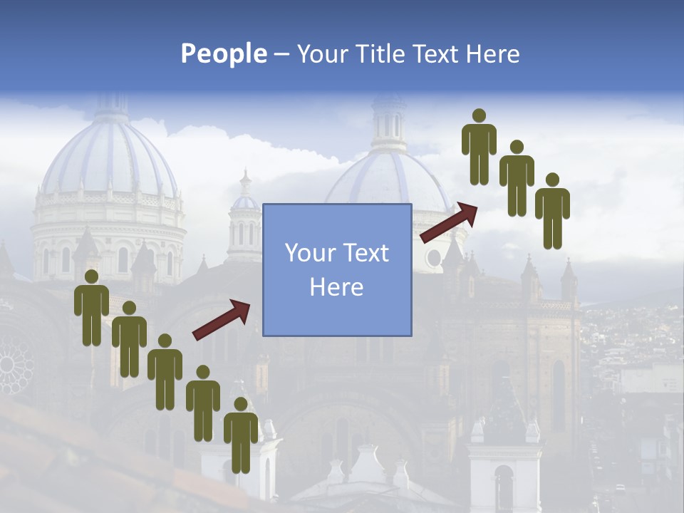 Cuenca, Ecuador - Domes Cathedral PowerPoint Template