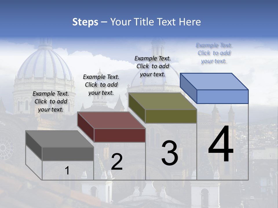 Cuenca, Ecuador - Domes Cathedral PowerPoint Template