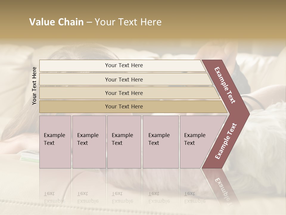 Portrait Of A Cute Young Woman Enjoying Quality Time With Her White West Highland Terrier, Jack PowerPoint Template