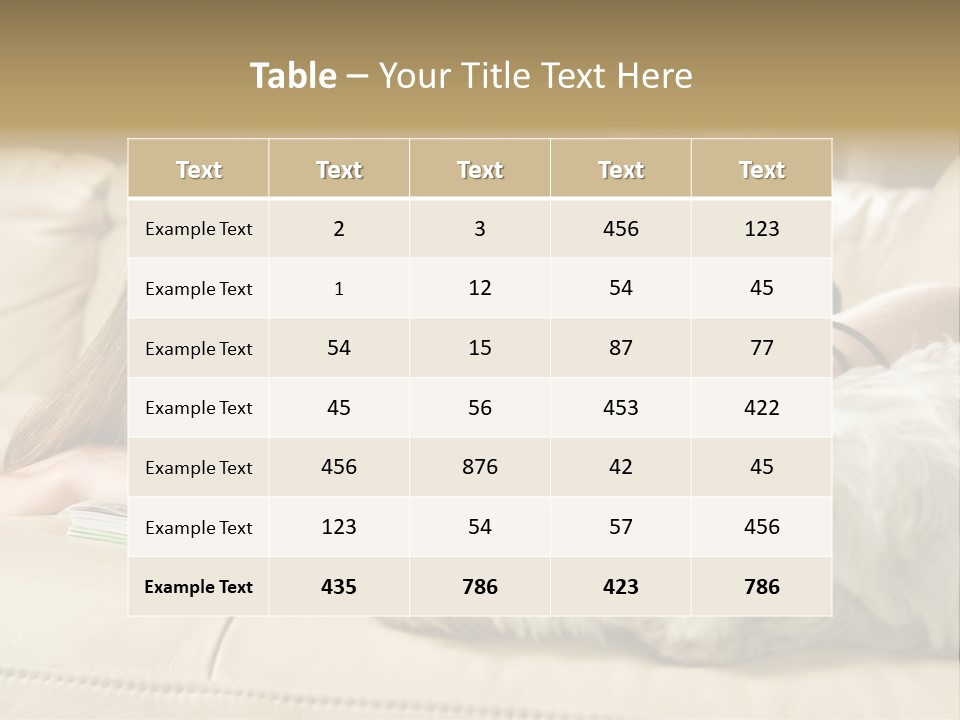 Portrait Of A Cute Young Woman Enjoying Quality Time With Her White West Highland Terrier, Jack PowerPoint Template