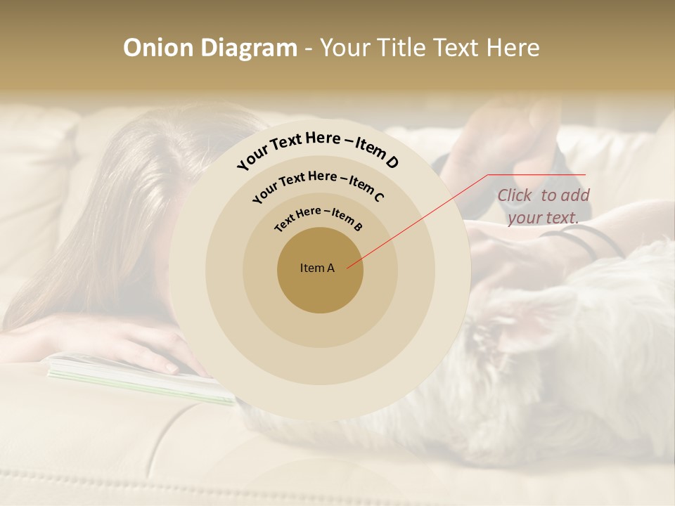 Portrait Of A Cute Young Woman Enjoying Quality Time With Her White West Highland Terrier, Jack PowerPoint Template