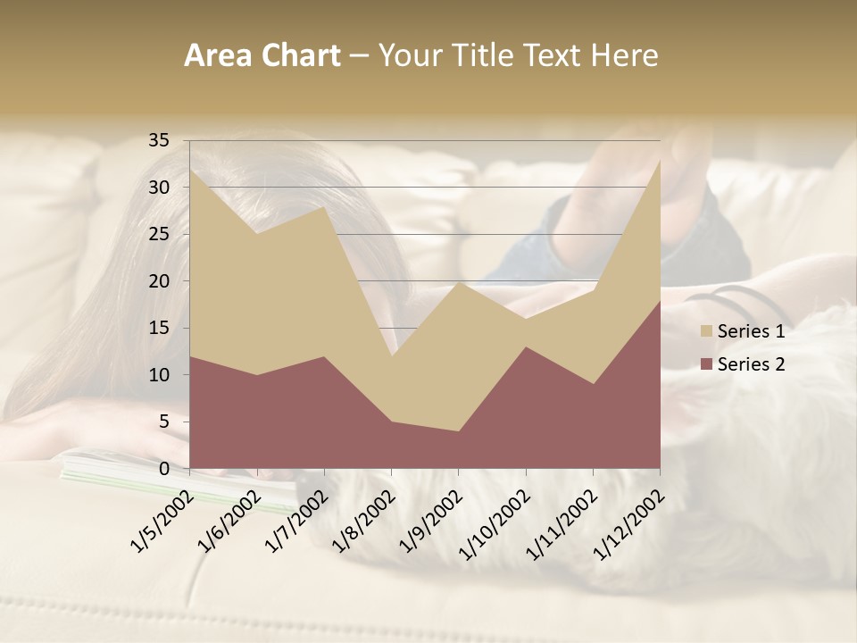 Portrait Of A Cute Young Woman Enjoying Quality Time With Her White West Highland Terrier, Jack PowerPoint Template