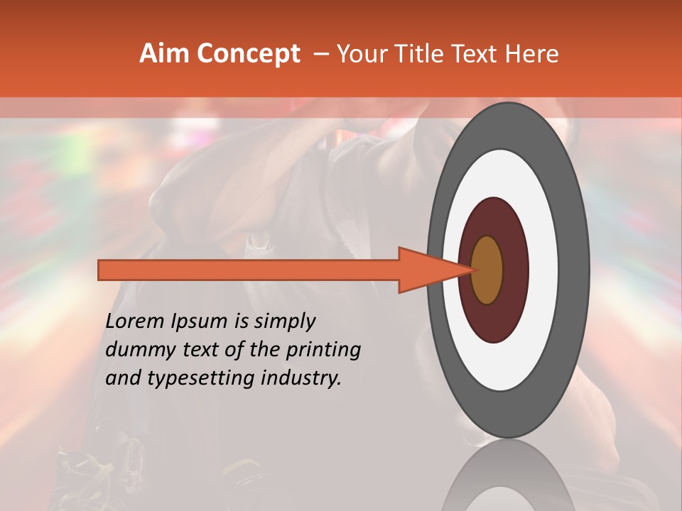 A Boy Listen Music With City Background PowerPoint Template