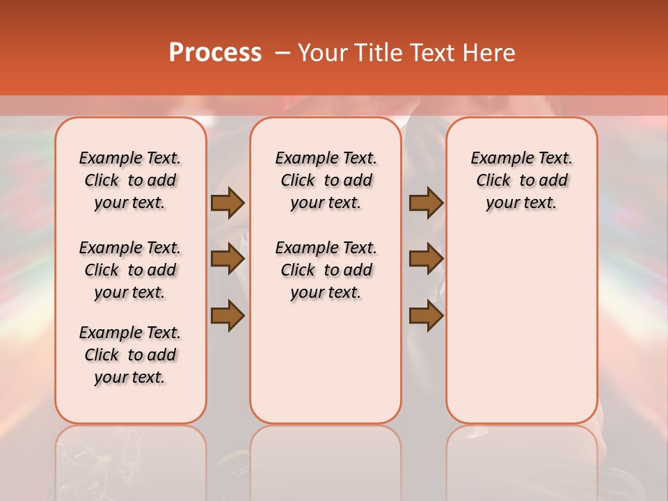 A Boy Listen Music With City Background PowerPoint Template