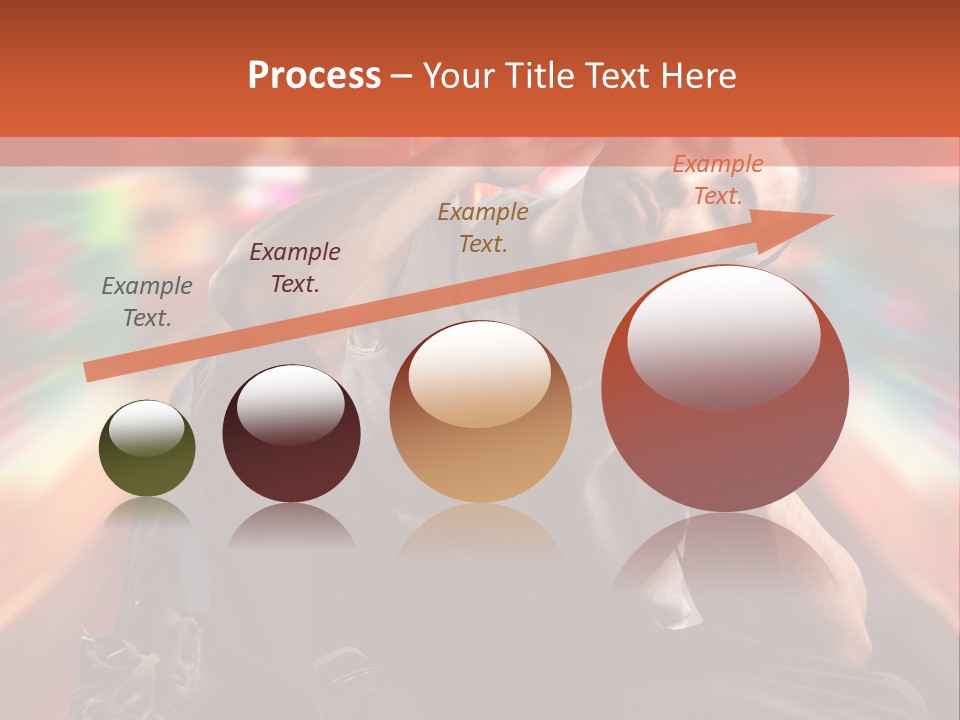 A Boy Listen Music With City Background PowerPoint Template