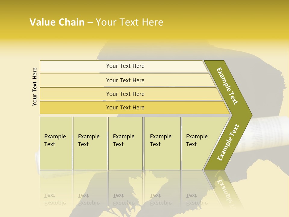 Black Dog With Rolled Up Newspaper PowerPoint Template