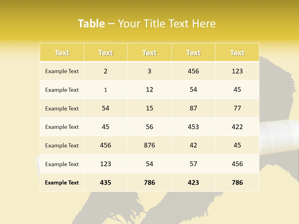 Black Dog With Rolled Up Newspaper PowerPoint Template