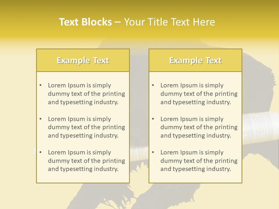 Black Dog With Rolled Up Newspaper PowerPoint Template