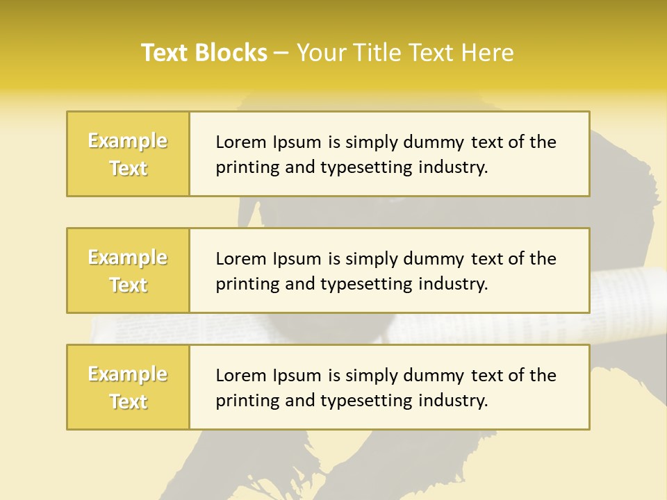 Black Dog With Rolled Up Newspaper PowerPoint Template