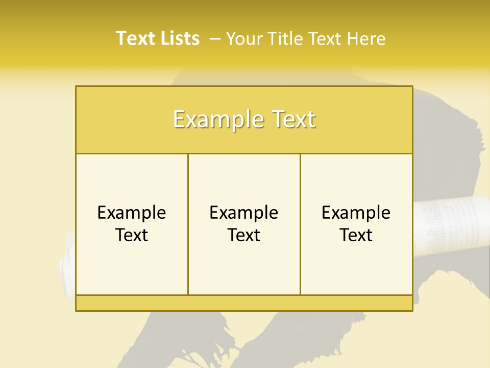 Black Dog With Rolled Up Newspaper PowerPoint Template