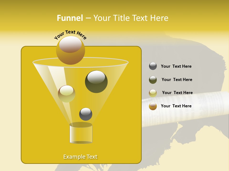 Black Dog With Rolled Up Newspaper PowerPoint Template