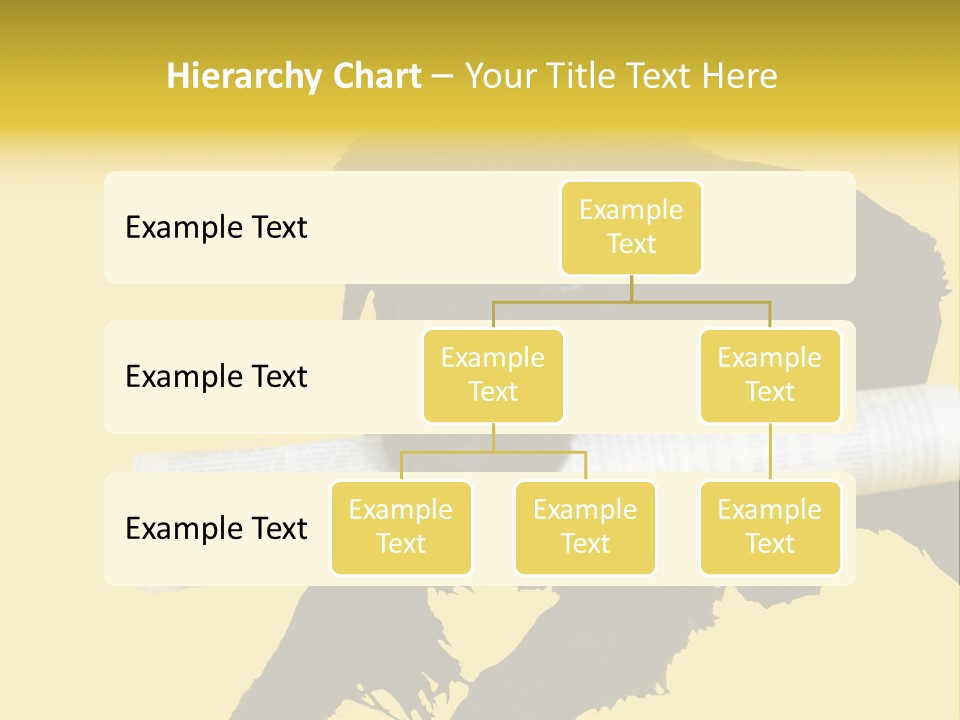Black Dog With Rolled Up Newspaper PowerPoint Template
