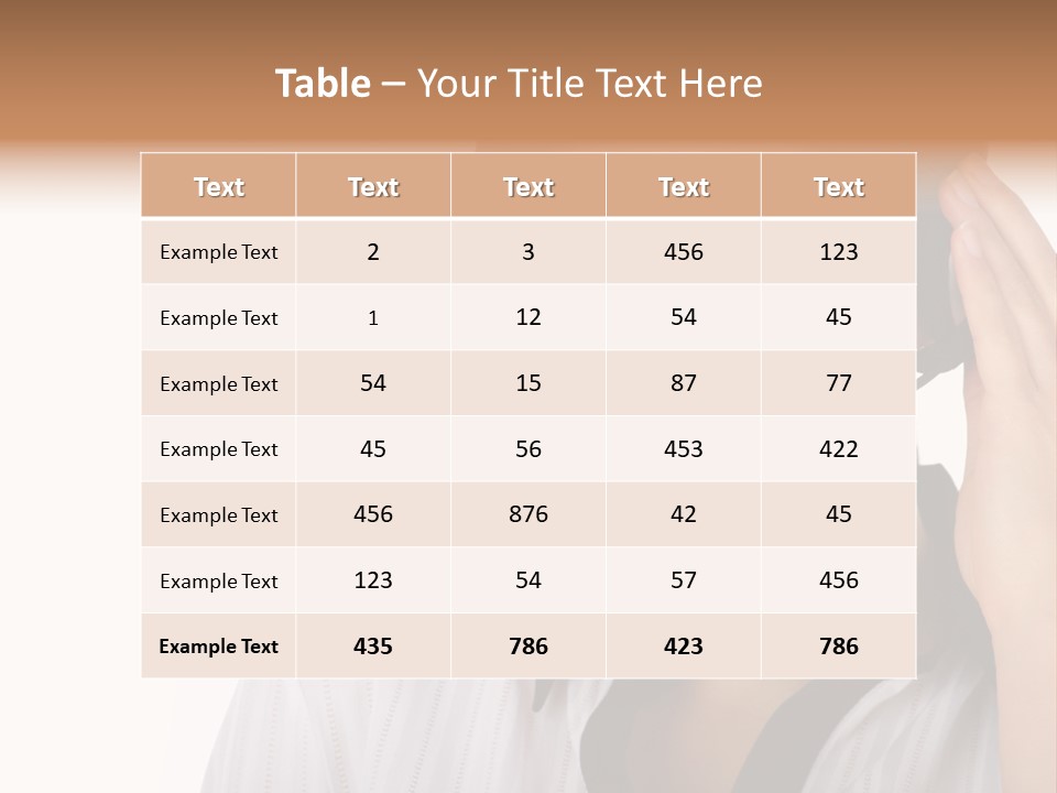 Customer Representative With Headset Smiling During A Telephone Conversation PowerPoint Template