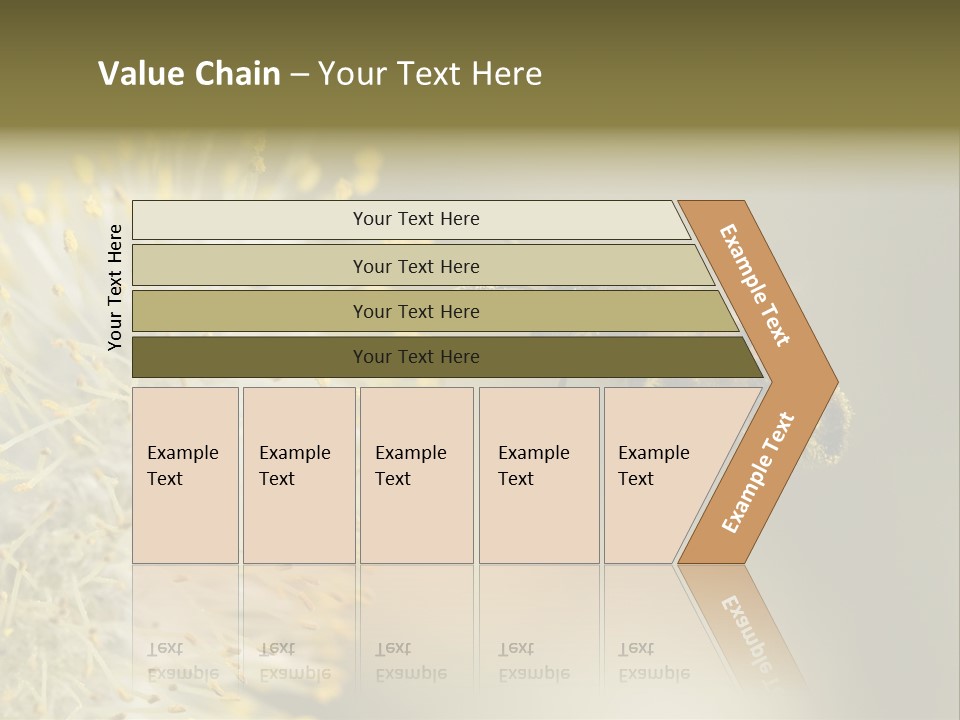 A Bee Hovering While Collecting Pollen From Pussy Willow Blossom. Hairs On Bee Are Covered In Yellow Pollen As Are It's Legs. PowerPoint Template