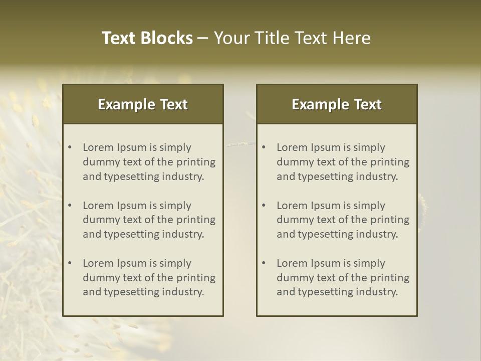 A Bee Hovering While Collecting Pollen From Pussy Willow Blossom. Hairs On Bee Are Covered In Yellow Pollen As Are It's Legs. PowerPoint Template