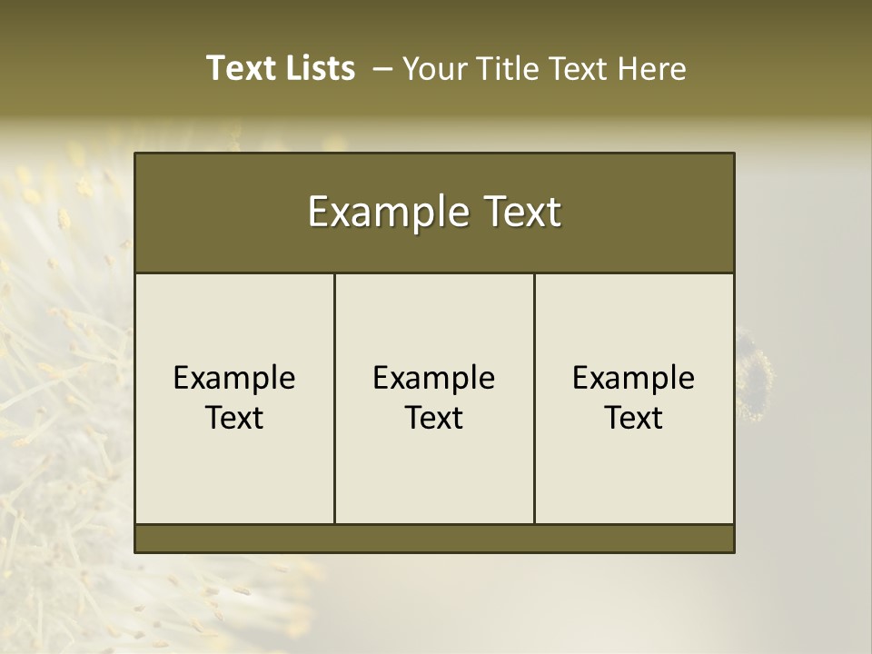 A Bee Hovering While Collecting Pollen From Pussy Willow Blossom. Hairs On Bee Are Covered In Yellow Pollen As Are It's Legs. PowerPoint Template