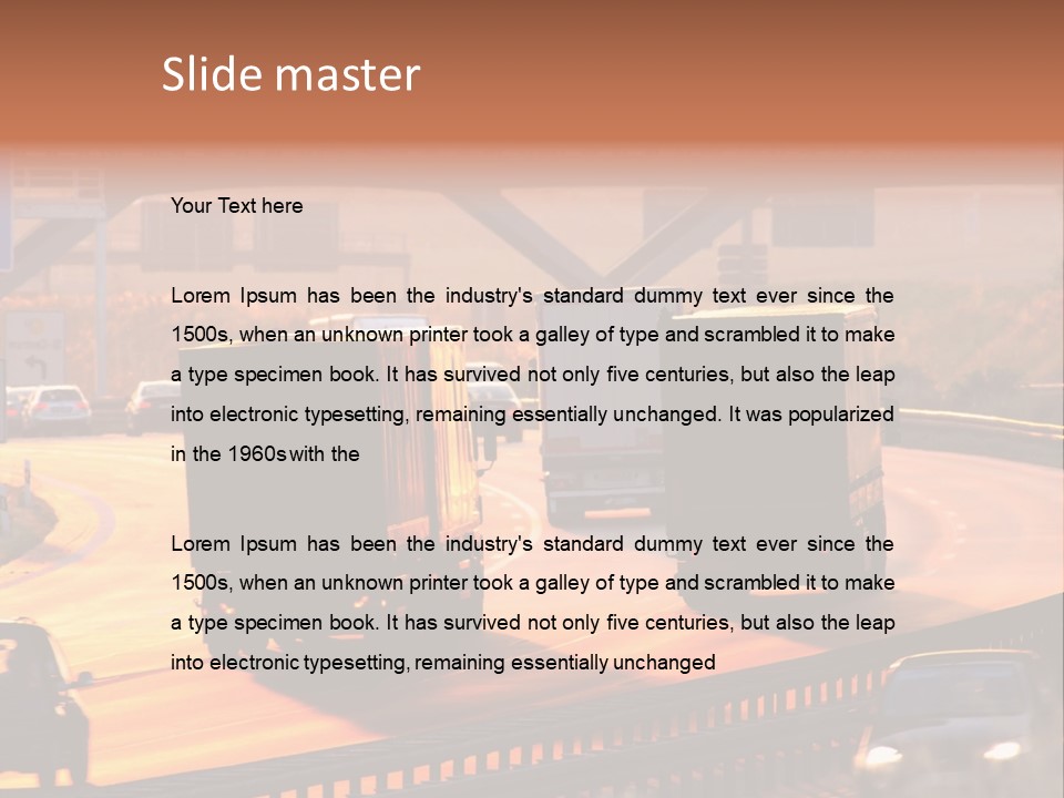 Traffic PowerPoint Template