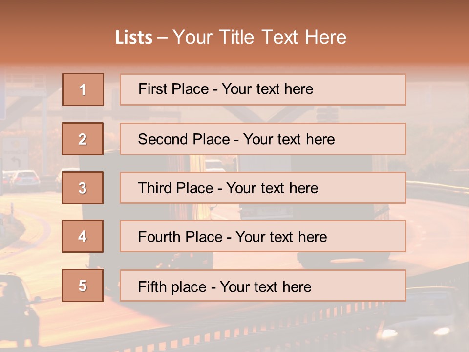 Traffic PowerPoint Template