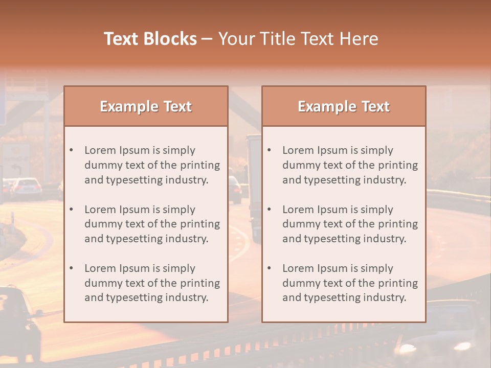 Traffic PowerPoint Template