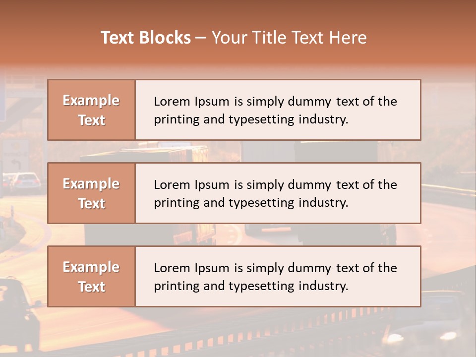 Traffic PowerPoint Template