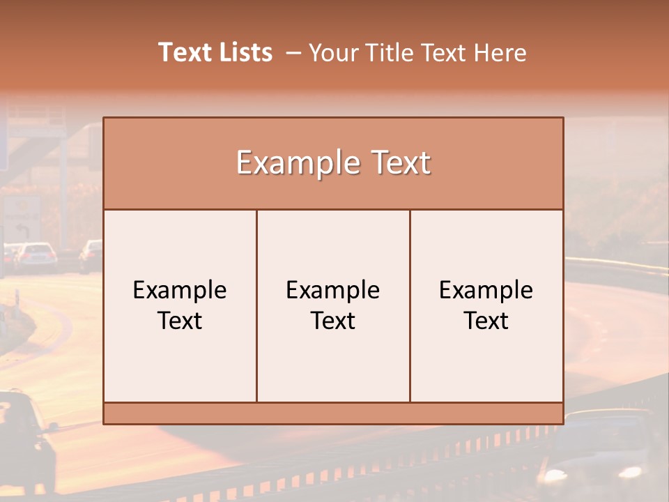 Traffic PowerPoint Template