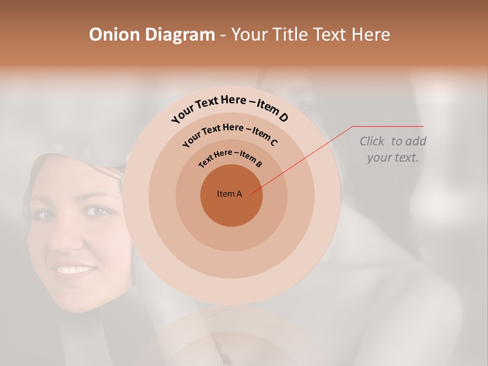 A Woman Holding Her Hands Up To Her Face PowerPoint Template