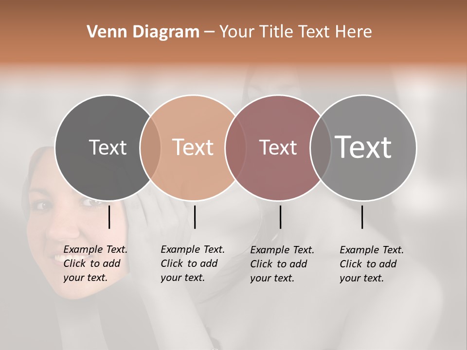 A Woman Holding Her Hands Up To Her Face PowerPoint Template