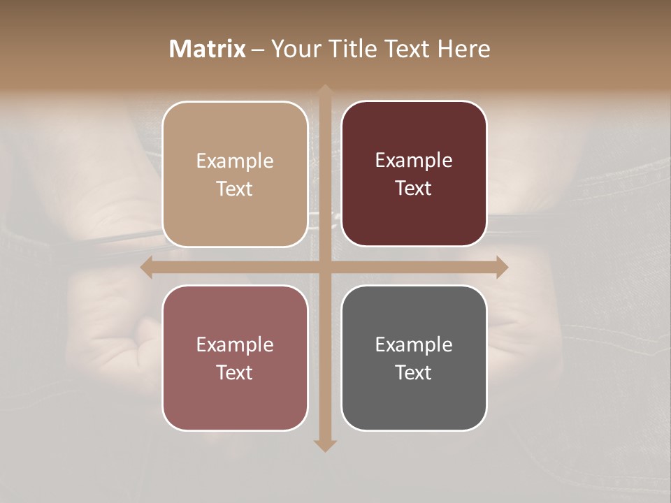 A Person Holding A Pair Of Scissors In Their Hands PowerPoint Template