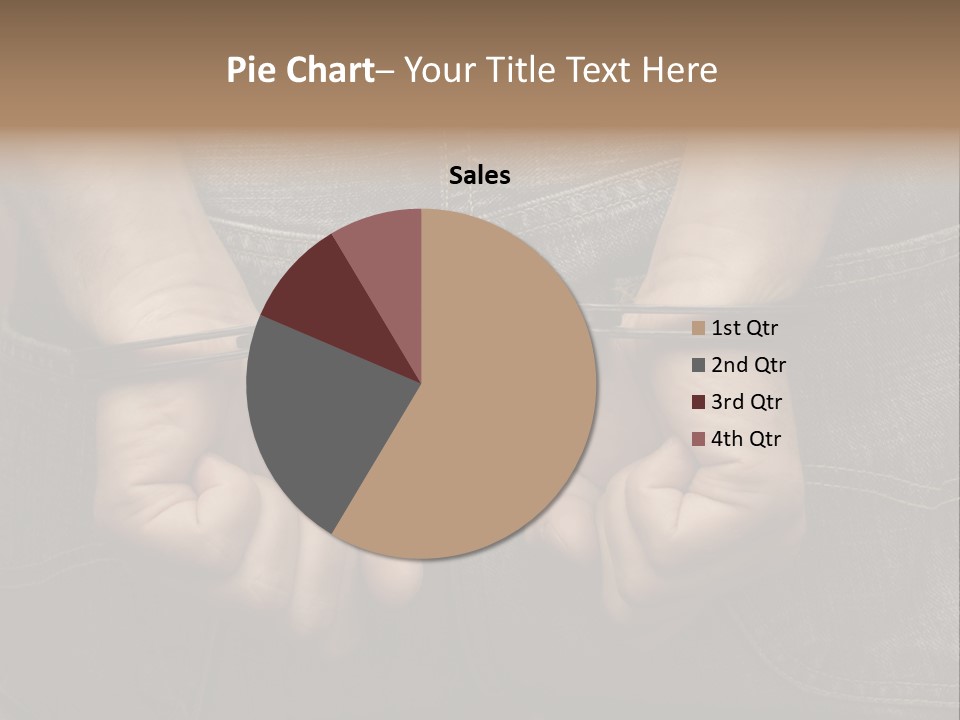 A Person Holding A Pair Of Scissors In Their Hands PowerPoint Template