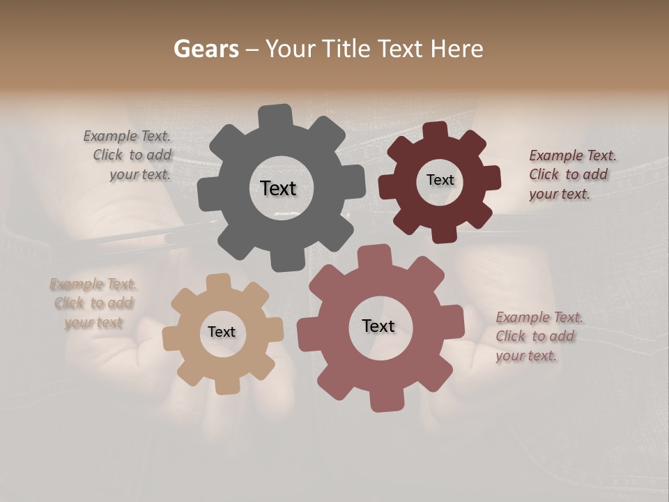 A Person Holding A Pair Of Scissors In Their Hands PowerPoint Template