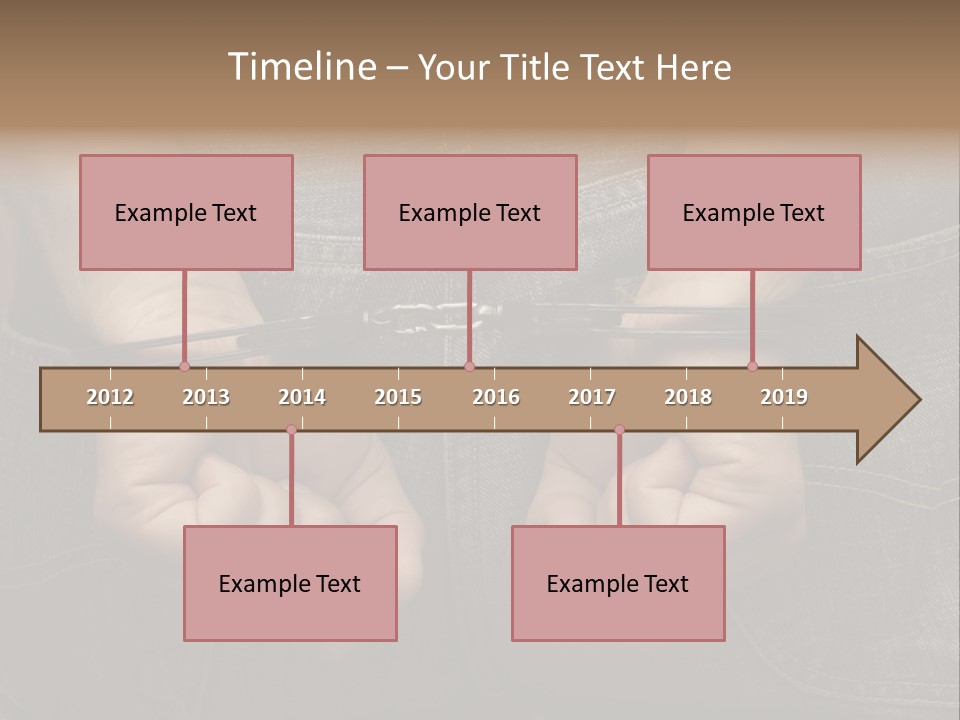 A Person Holding A Pair Of Scissors In Their Hands PowerPoint Template