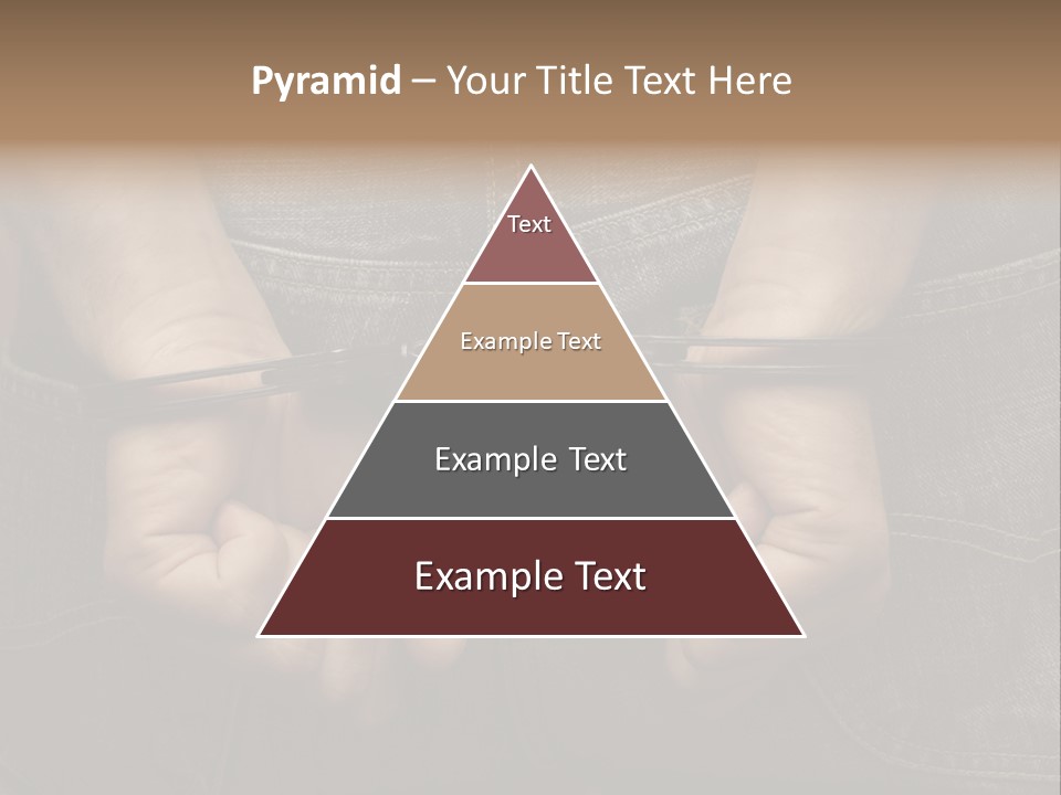 A Person Holding A Pair Of Scissors In Their Hands PowerPoint Template