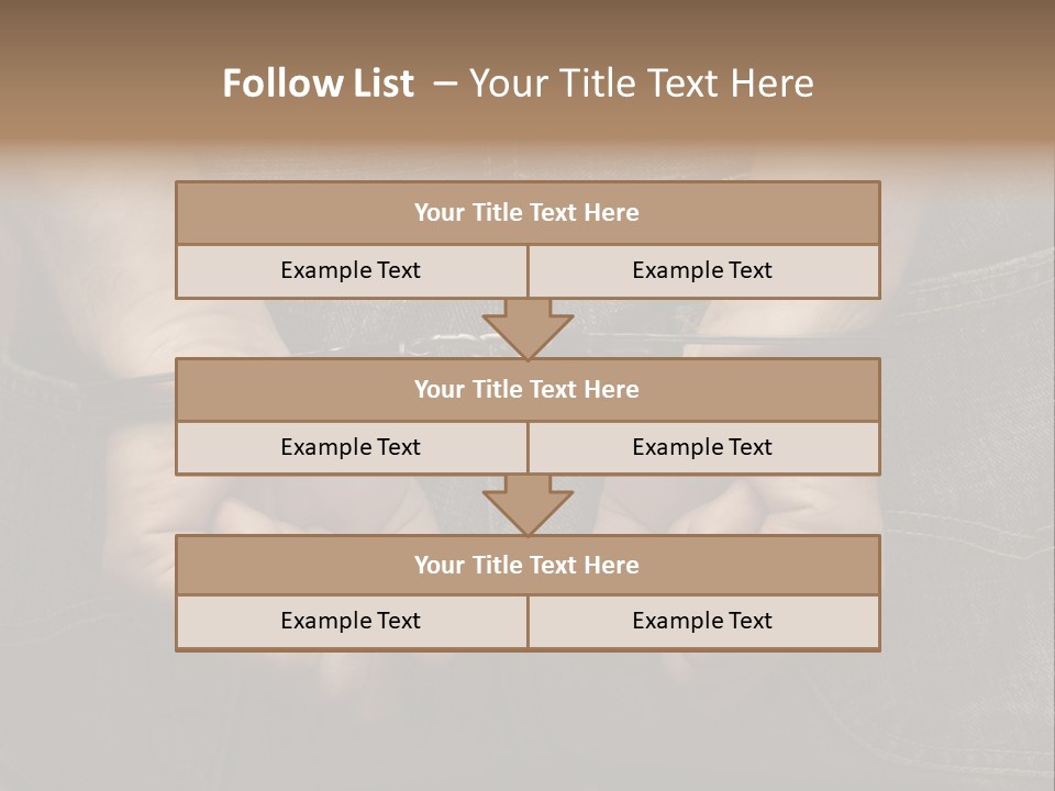 A Person Holding A Pair Of Scissors In Their Hands PowerPoint Template