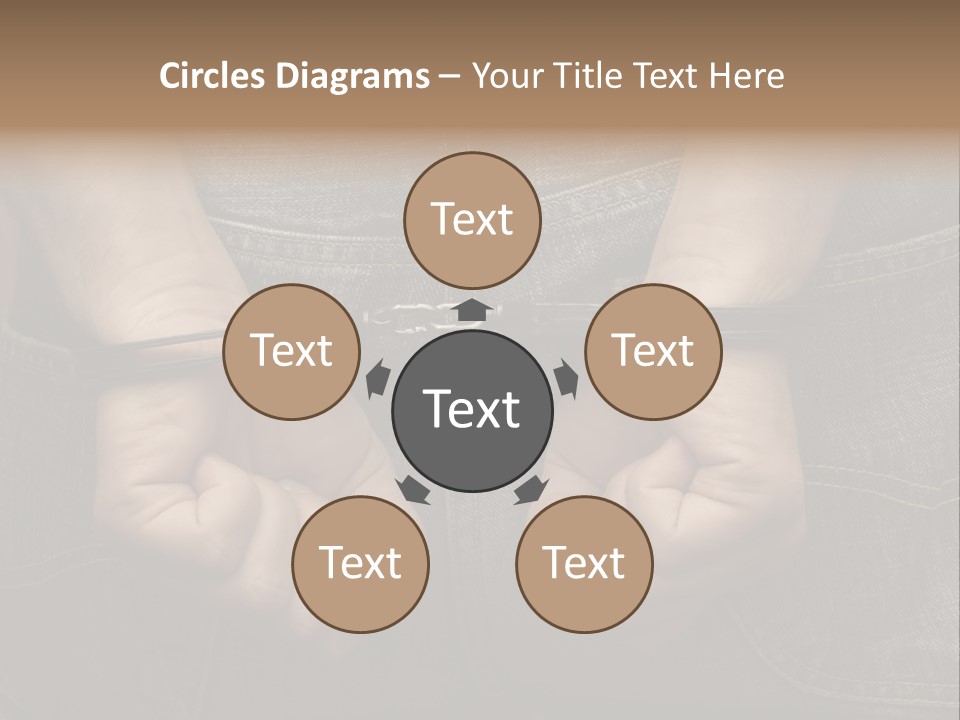 A Person Holding A Pair Of Scissors In Their Hands PowerPoint Template