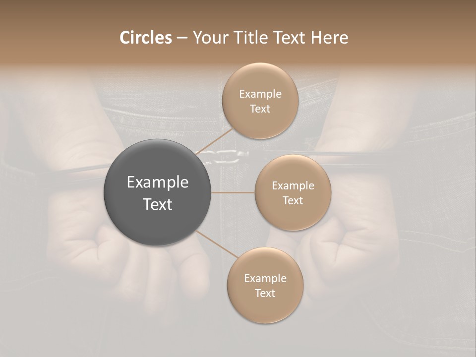 A Person Holding A Pair Of Scissors In Their Hands PowerPoint Template