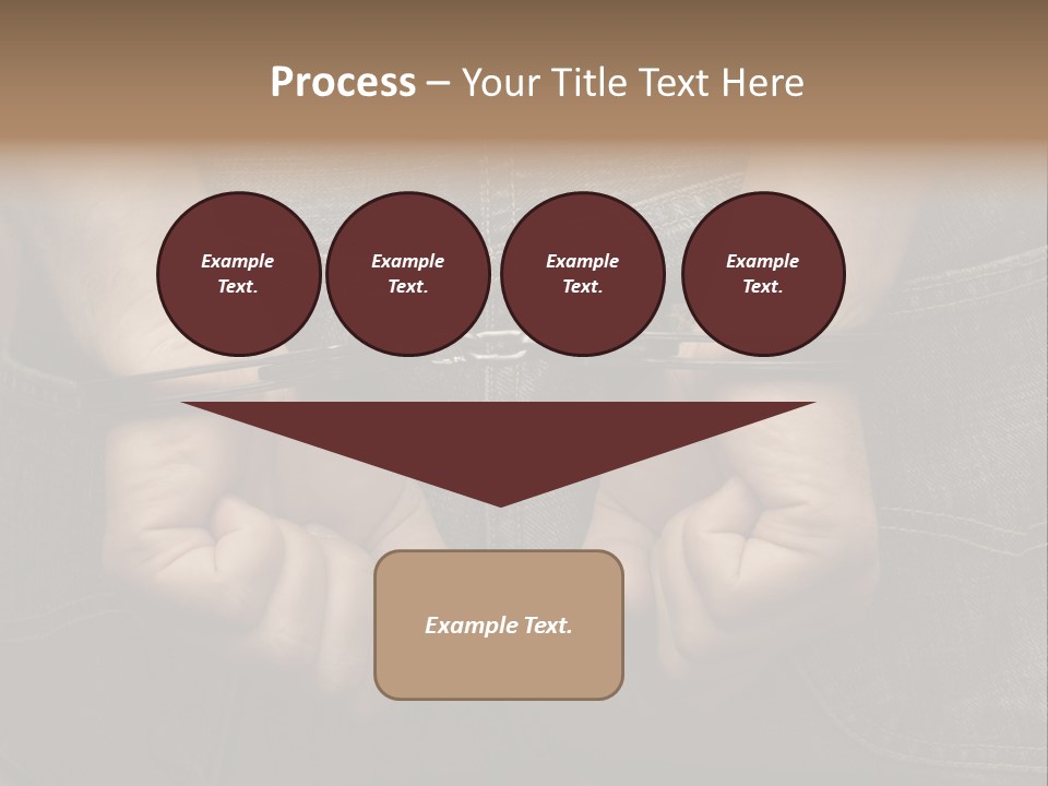 A Person Holding A Pair Of Scissors In Their Hands PowerPoint Template