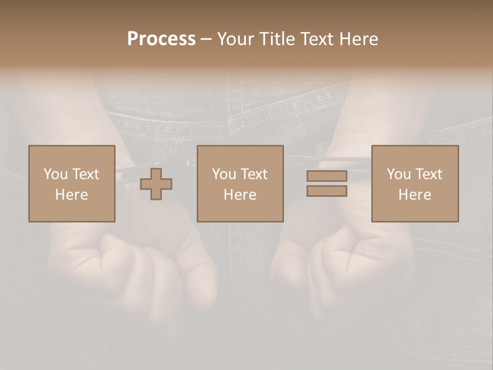 A Person Holding A Pair Of Scissors In Their Hands PowerPoint Template